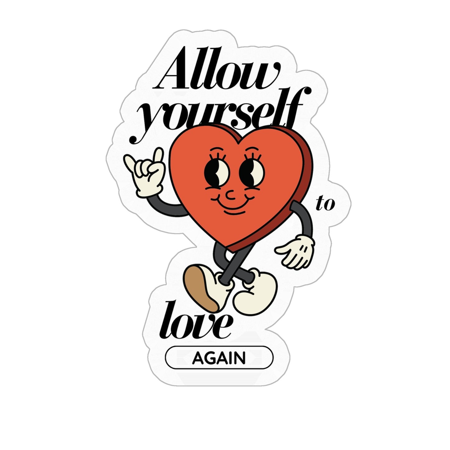 Love Again Sticker - 4" x 4"